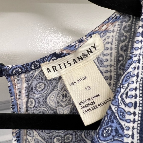 Artisan NY Boho Patterned Romper - Picture 8 of 8